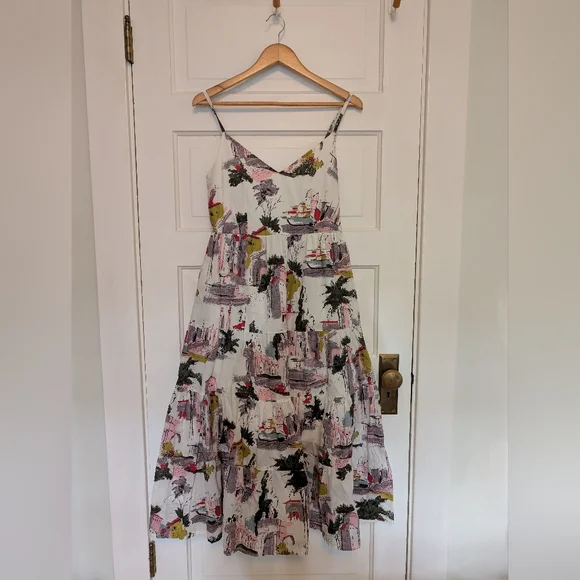 Anthropologie Cityscape Dress - Picture 1 of 13
